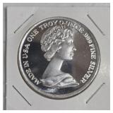 1987 Silver Maple Leaf 1 oz. Round