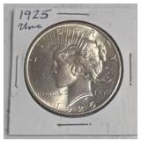 1925 Silver Peace Dollar