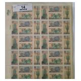 20 Cent Cactus Stamps