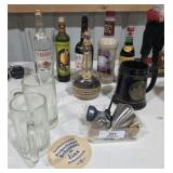 Large Lot of Bar Collectibles