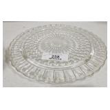 Crystal Cake Plate