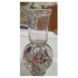 Ornate Art Glass Paperweight