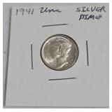 1941 Uncirculated Silver Dime