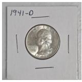 1941 D Washington Quarter