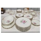 40 Piece Gold Trim Dishes