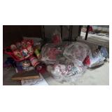 Vintage Blankets, Skirts & Christmas