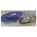 Baking Dish & Pyrex Lidded Dishes