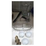 Lot of Collectibles, Brass, Glass & Misc.