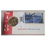 First Day Issue Coin & Stamp Set