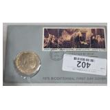 First Day Issue Coin & Stamp Set