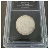 1950 Graded Franklin Half Dollar