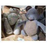 Handmade Quilted & Sewn Bears