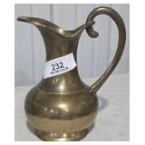 Solid Brass Pitcher