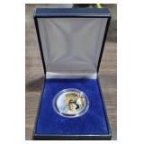 JFK Painted Half Dollar