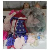 Vintage Dolls & Clothing