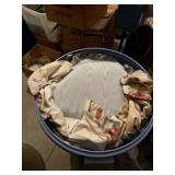 Rubbermaid Trash Can & Contents