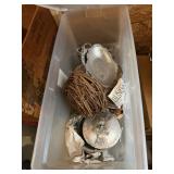 Tote of Miscellaneous Housewares & Collectibles