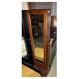 Full Length Mirrored Jewelry Cabinet