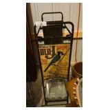 Vintage Merkle Brooms Co. Display Stand