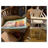 Sesame Street Pamphlet & Doll High Chair