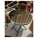 Small Folding Round Patio Table