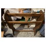 Wood Quilt Rack