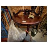 Ornate Carved Half Table