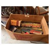Box of Collectible Tins & Kitchenwares