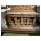 Wood Box with Berry Baskets