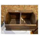 Heavy Wood Storage Divided Box