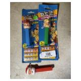 3 PEZ Candy Dispensers