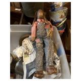 Tote of Miscellaneous Collectibles