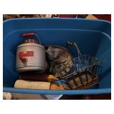 Tote of Miscellaneous Collectibles