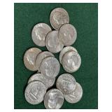 15- Silver Washington Quarters