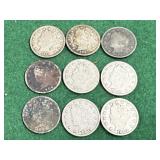 9- V Nickels