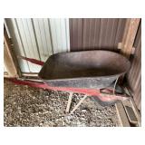 Rubber Tire Wheel Barrow