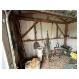 Lot of Long Handled Tools & Miscellaneous