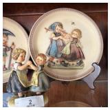 "Spring Dance" Hummel & Plate