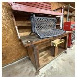 Rolling Wood Work Bench