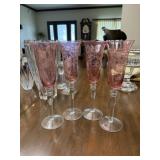Set of 4 Champagne Flutes