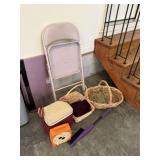 Folding Chair & Miscellaneous
