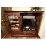 Thomasville Entertainment Cabinet, TV & Misc.