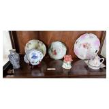 Shelf of Collectible China