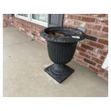 Resin Planter & Shepherds Hook