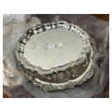 2 Silverplate Trays