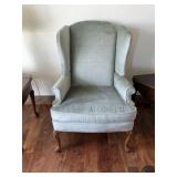 Pair of Upholstered Wingback Chairs