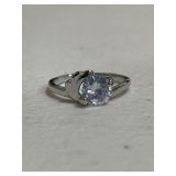 Beautiful White Sapphire Ring