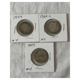 3 Barber Quarters