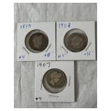3 Barber Quarters
