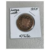 1855 Large Cent